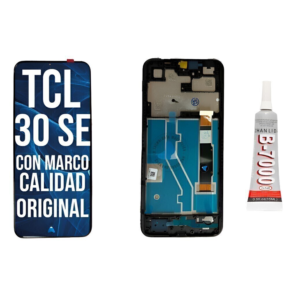 Modulo Pantalla Para Tcl 30se / 30e Marco + Pegamento 15ml