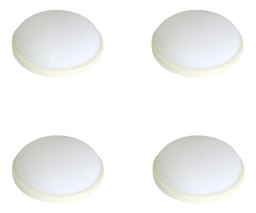 Lampara Led Tortuga Redonda 15w Para Exterior Tecnoled