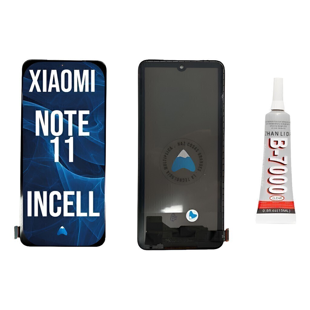 Módulo Display Táctil Xiaomi Note 11 4g Incell + Pegamento