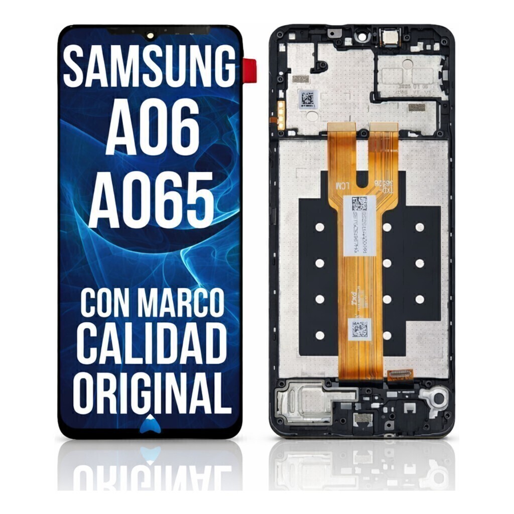 Modulo Pantalla Tactil Para Samsung A06 A065 Marco 100% Orig