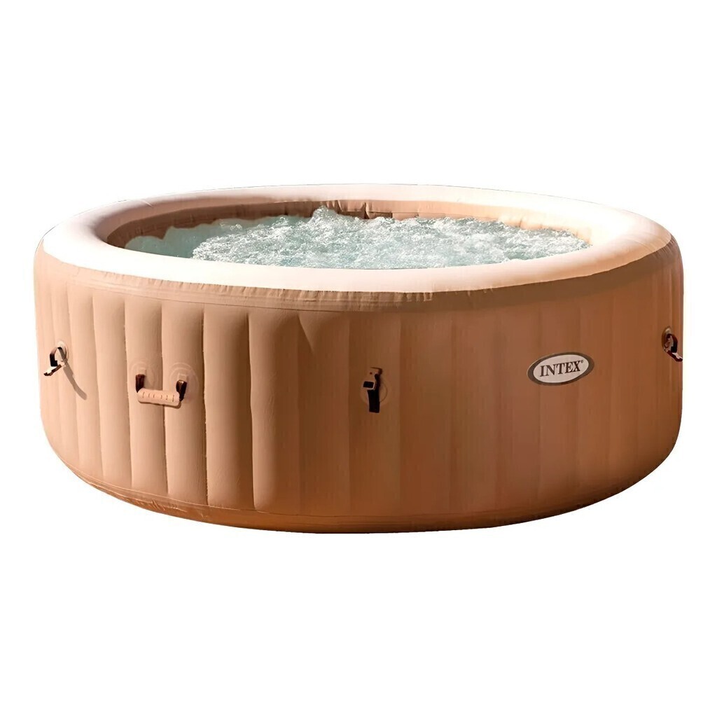 SPA INFLABLE INTEX "NEW" BURBUJA TERAPIA REDONDO 216 X 71 CM ( 28428 )