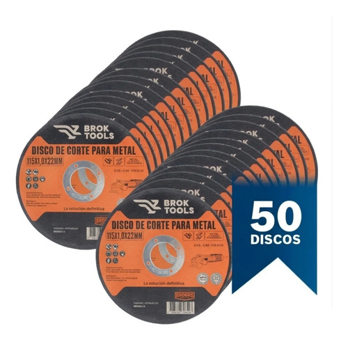 Disco de Corte Broktools 115x1,0x22M