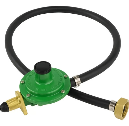 Regulador Brogas Para Garrafa Con Manguera 1,5 Mts 10kg