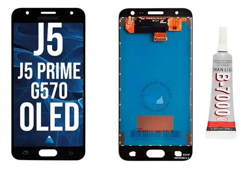 Display Modulo Touch Para Samsung J5 Prime G570 + Pegamento B-700 15ml