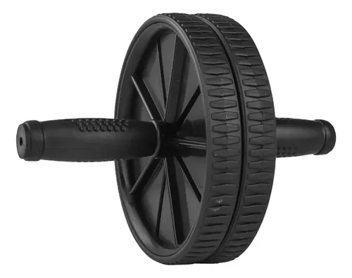 Rueda Abdominal Pvc Doble Mango De Caño Hueco Fitness