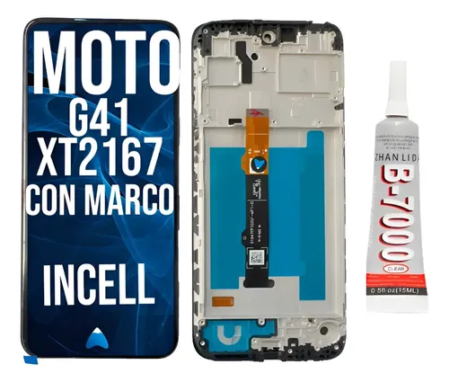 Modulo Display Para Moto G41 Xt2167 C/marco + Pegamento 15ml