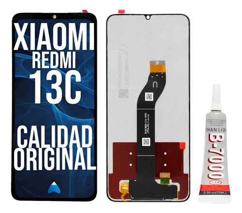 Modulo Display Para Xiaomi 13C + Pegamento 15ml