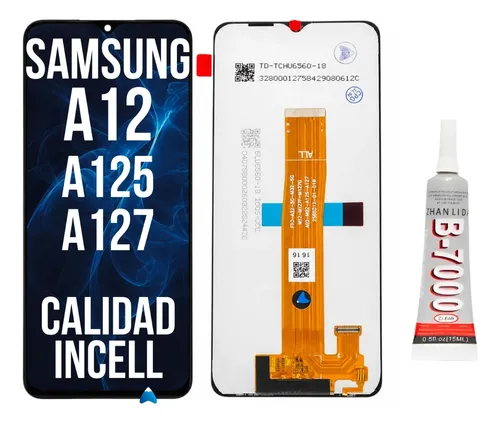 Modulo Display Para Galaxy A12 Incell + Pegamento 15ml