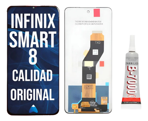 Modulo Display Para Infinix Smart 8 + Pegamento 15ml