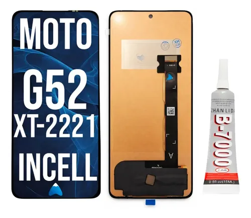 Modulo Display Para Moto G52 Incell + Pegamento 15ml