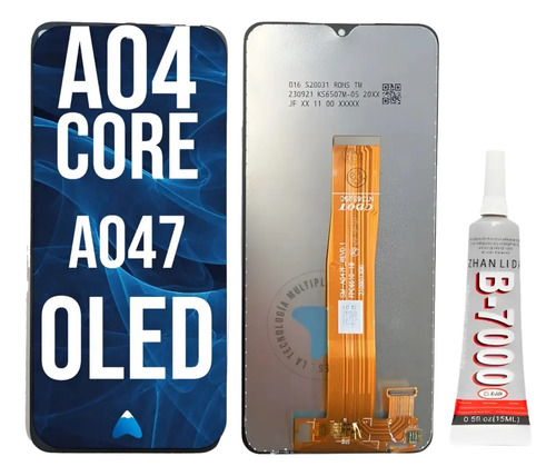 Modulo Display Para Galaxy A04 Core + Pegamento 15ml