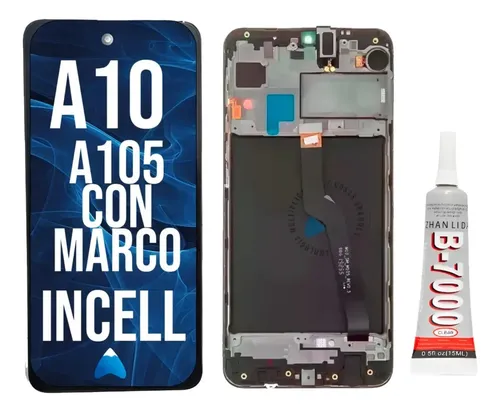 Modulo Display Para Galaxy A10 C/marco + Pegamento 15ml