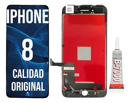 Modulo Display Para iPhone 8 + Pegamento 15ml