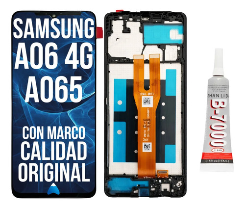 Modulo Display Para Galaxy A06 4G C/marco + Pegamento 15ml