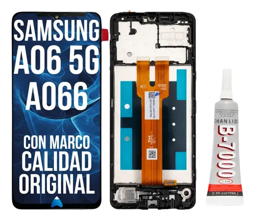 Modulo Display Para Galaxy A06 5G C/marco + Pegamento 15ml
