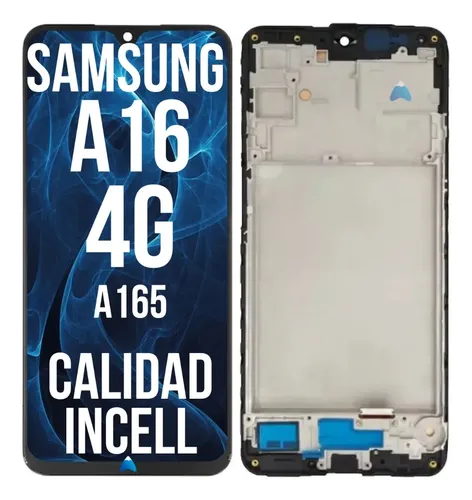Modulo Pantalla Display Para Galaxy A16 4G Incell Con Marco