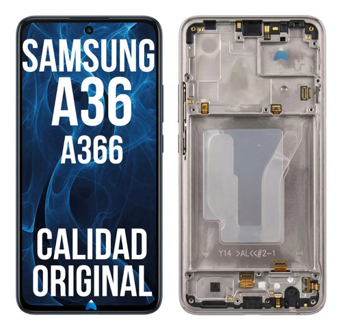 Modulo Pantalla Display Para Galaxy A36 Oled Con Marco