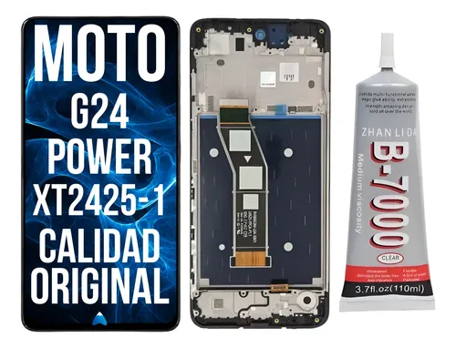 Modulo Display Para Moto G24 C/marco + Pegamento 110ml