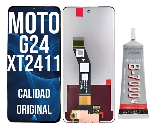 Modulo Display Para Moto G24 + Pegamento 110ml