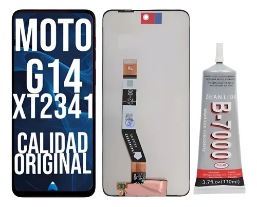 Modulo Display Para Moto G14 + Pegamento 110ml