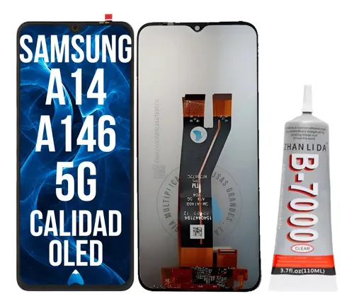 Modulo Display Para Samsung A14 5G C/marco + Pegamento 110ml