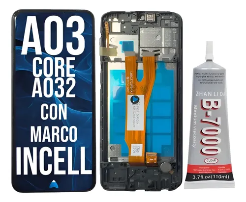 Modulo Display Para Samsung A03 Core C/marco + Pegamento 110ml