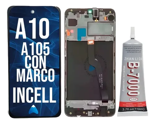 Modulo Display Para Samsung A10 C/marco + Pegamento 110ml