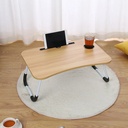 Mesa Bandeja Plegable Para Cama Notebook Tablet Curva Marron