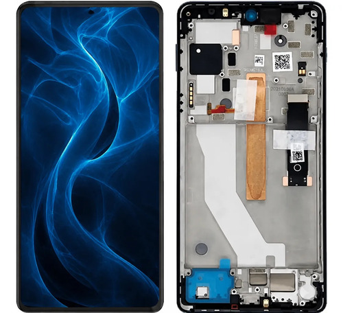 Modulo Pantalla Display Para Moto Edge 20 Pro Ori C/marco