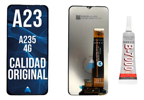 Modulo Para Samsung A23 A235 Pantalla Oled + Pegamento 15ml Negro