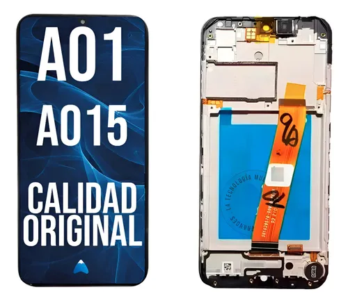 [A01 ORIG WF] Modulo Pantalla Compatible Samsung Galaxy A01 Con Marco