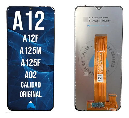 [A12] Modulo Display Pantalla Para Samsung A12 A125f V01 A02 Oled