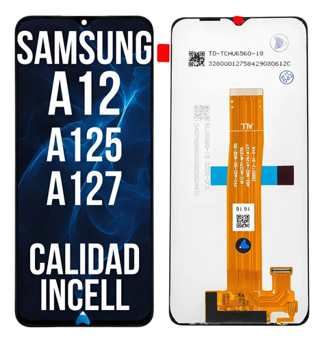 [A12 INCELL] Modulo Display Para Samsung A12 A125f V01 A02 Incell