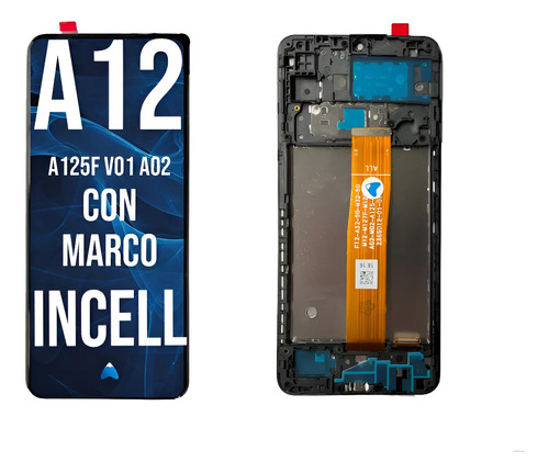 [A12 INCELL WF] Modulo Pantalla Display Para Samsung A12 A125 Incell Marco