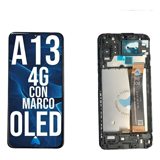 [A13 WF] Modulo Pantalla Para Samsung A13 4g Con Marco Oled