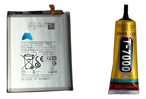 [A20 // T-7000 GRANDE] Bat.eria Para A20 Con T 7000 De 110 Ml Negro