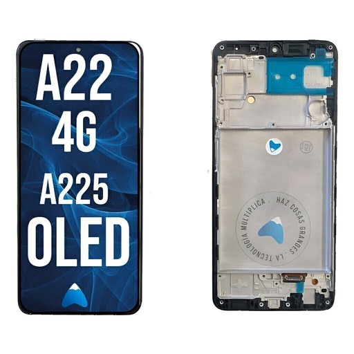 [A22 4G WF] Modulo Compatible Samsung A22 4g Con Marco. Calidad Oled