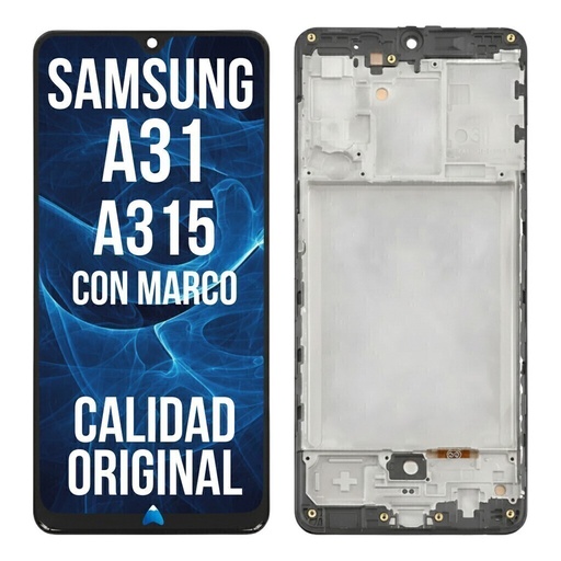 [A31 OLED W/F] Modulo Pantalla Display Para Samsung A31 A315 Oled C/marco
