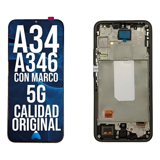 [A34 5g WF] Pantalla Modulo Display Para Samsung A34 Incell C/marco