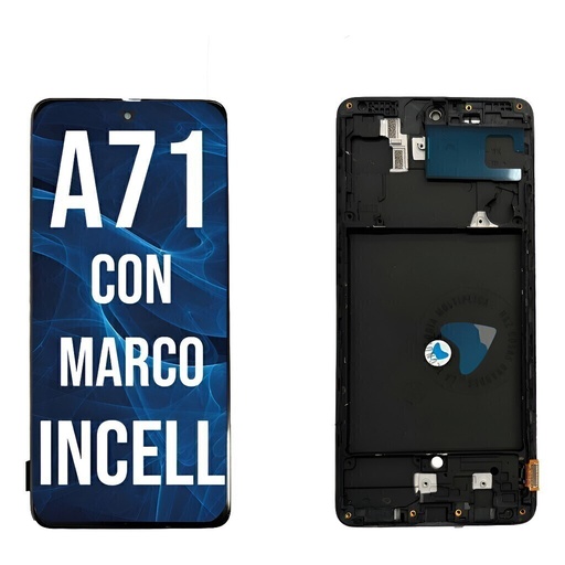 [A71 INCELL WF] Modulo Pantalla Compatible Samsung A71 Incell Con Marco