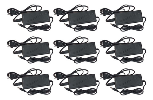 [F6A X9] Fuente Switching 220v A 12v 6a Transf Tira-led Cctv Pack X9