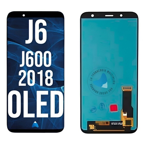 [J6 J600 OLED BLACK] Módulo Display Samsung J6 J600 2018 Oled