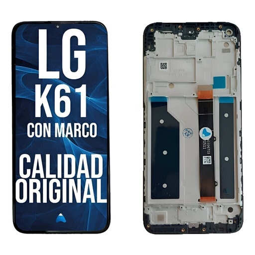 [LG K61 WF] Modulo Pantalla Lcd Tactil Para LG K61 Con Marco Oled