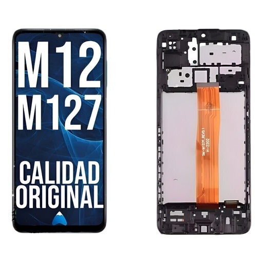 [M12 M127 WF] Modulo Para Samsung M12 M127 Pantalla Touch Oled Con Marco