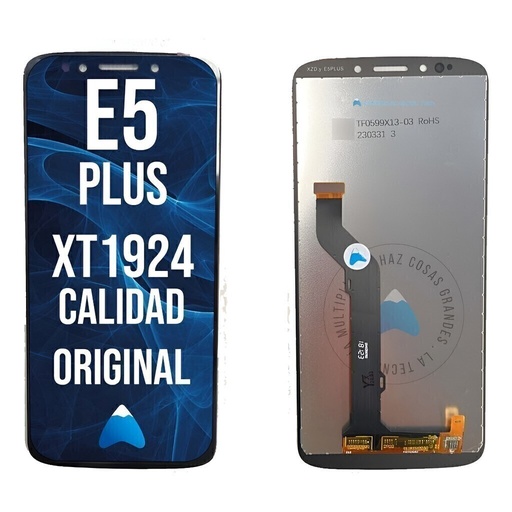 [MOTO E5 PLUS BLACK] Modulo Pantalla Para Moto E5 Plus Xt1924 Touch Display Oled