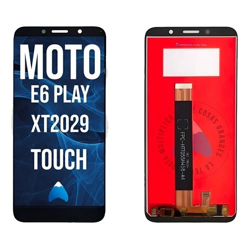 [MOTO E6 PLAY] Modulo Display Tactil Pantalla Compatible Moto E6 Play Negro