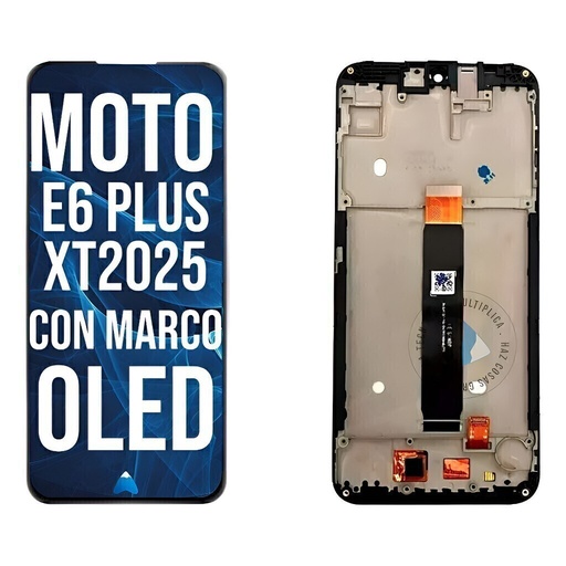[MOTO E6 PLUS ORI WF] Modulo Para Moto E6 Plus Motorola Xt2025 Pantalla Oled Marco