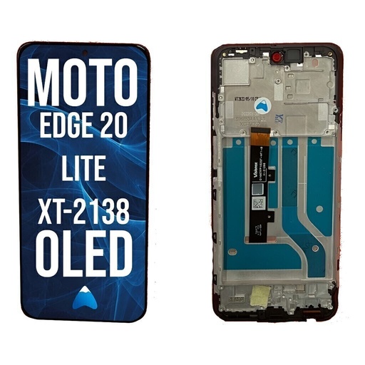 [Moto Edge 20 Lite WF] Modulo Compatible Moto Edge 20 Lite Motorola Con Marco