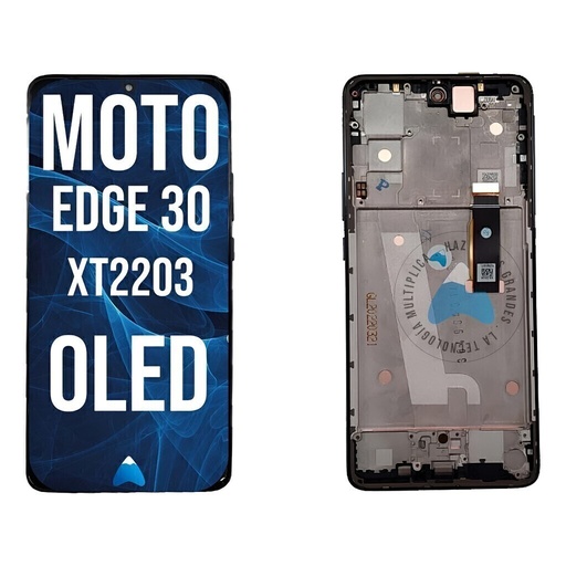 [MOTO EDGE 30 WF] Módulo Motorola Moto Edge 30 Xt2203 100% Original Con Marco