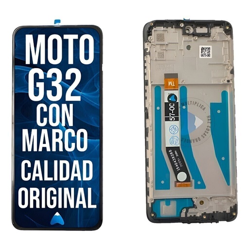 [MOTO G32 WF] Modulo Para Motorola Moto G32 Xt2235 Calidad Oled Con Marco